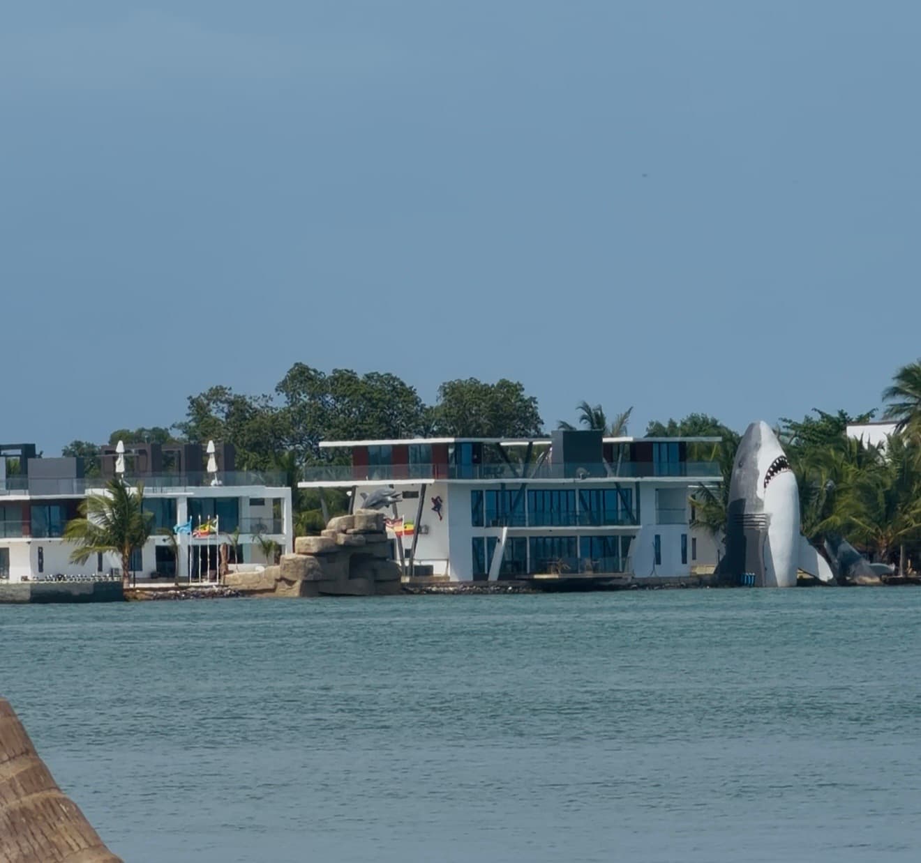 Luxury island vacation destination